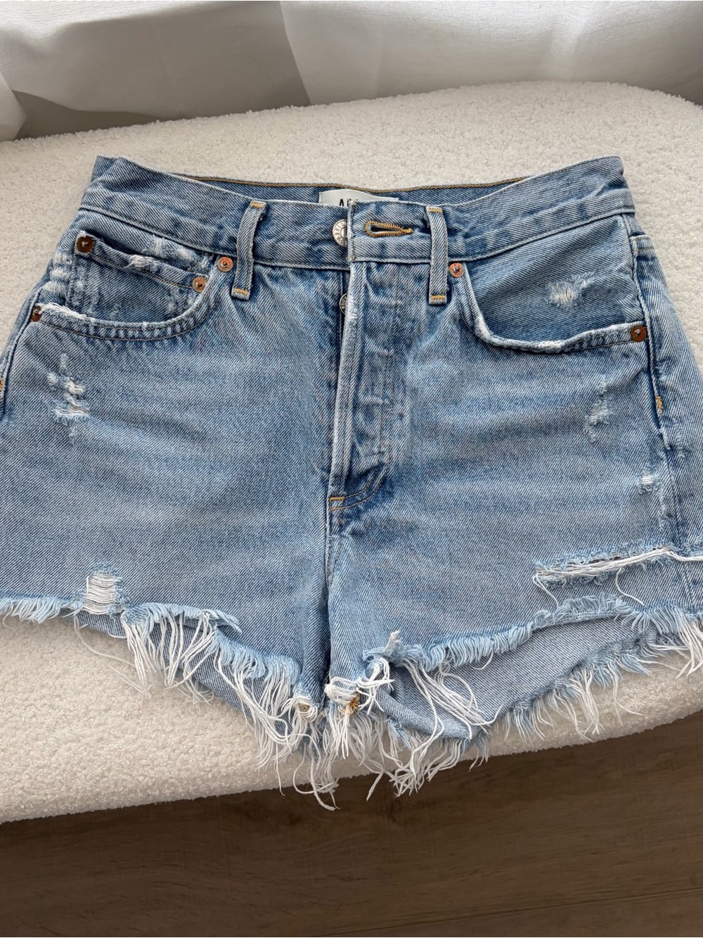 Agolde Parker Shorts in Swapmeet
